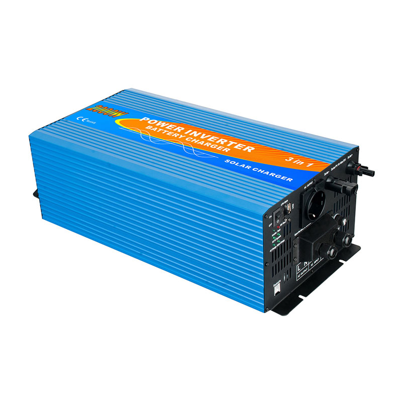 2000w-os inverter MPPT töltővel